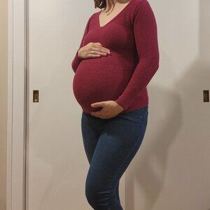 Old Navy Pink Maternity Sweater